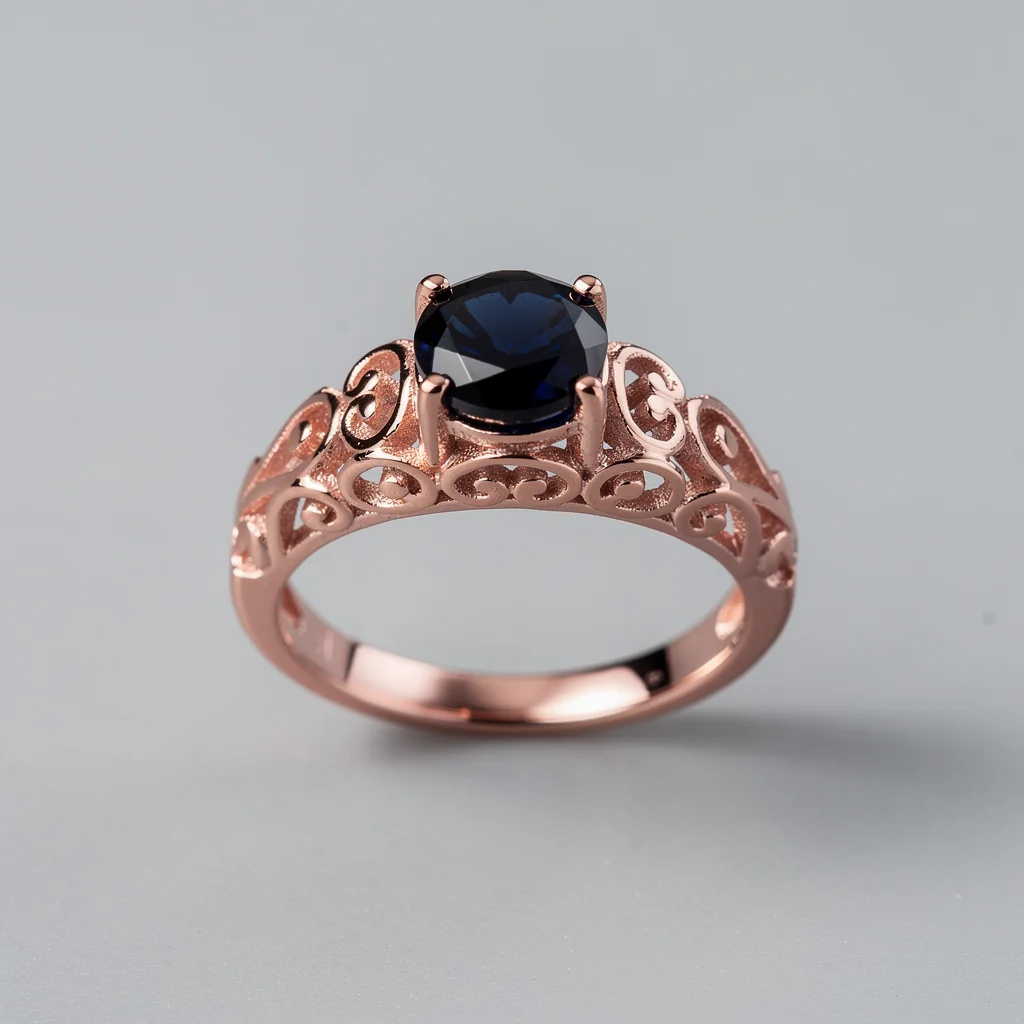 Vintage Filigree Silver Ring